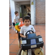 Los chiquitos del jardín trabajando - Turno Tarde